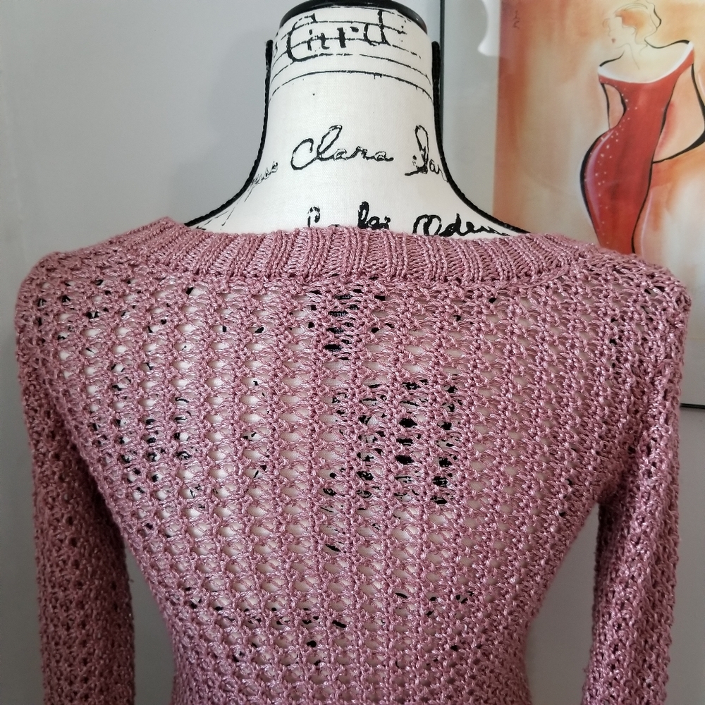 Rue21 Pink Embroidered Blouse. - Picture 5 of 16